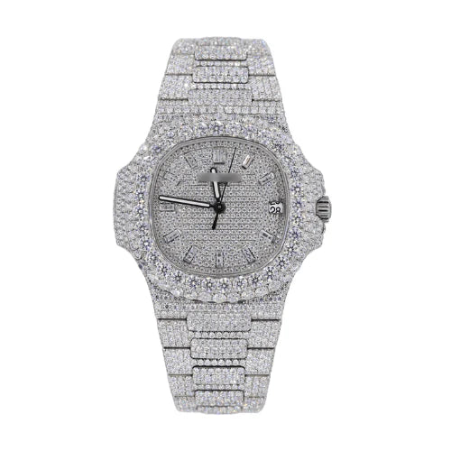 Moissanite Strap Watch