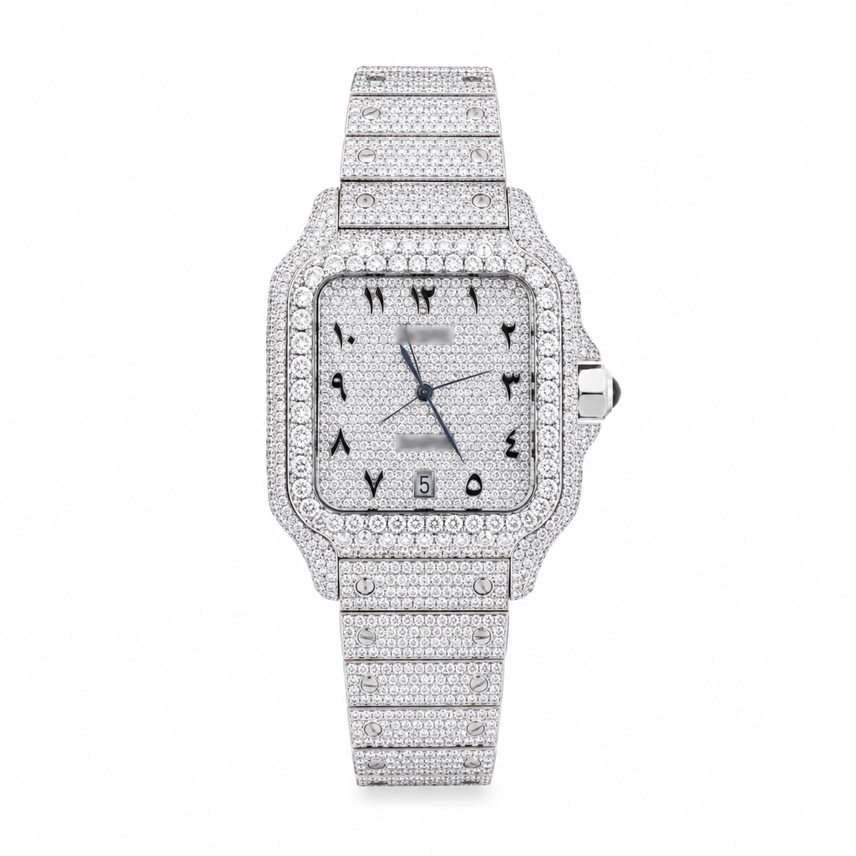 Moissanite Arabic Watch